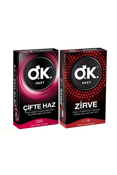 Okey Çifte Haz 10'lu Ve Zirve 10'lu 2'li Set
