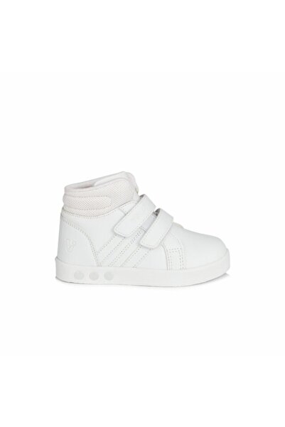 Vicco Lucky Unisex Bebek Beyaz Işıklı Bot