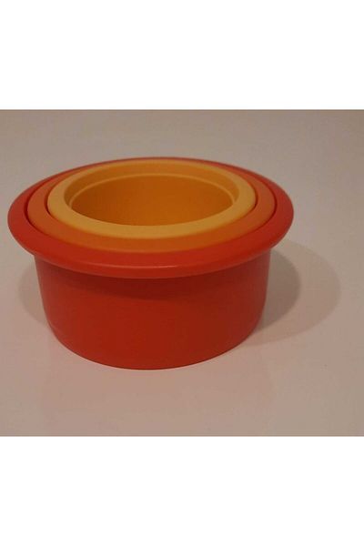 Tupperware 3 Piece Set of Trick Molds