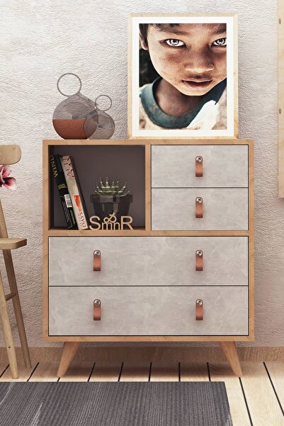 Mymob Kahverengi Bej Betong Plus Witlof Komodin