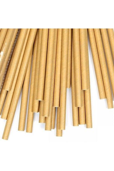 PARTİCİM SÜS EVİ Cardboard Straw Kraft 25 pieces