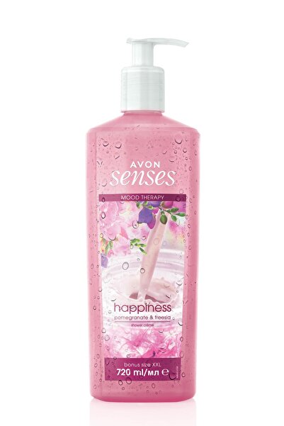 AVON Senses Happiness Nar Ve Frezya Kokulu Kremsi Duş Jeli - 720ml