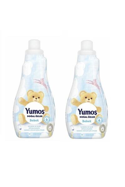 Yumoş Doğal Özler Bebek Konsantre Yumuşatıcı 1200 ml * 2 Adet
