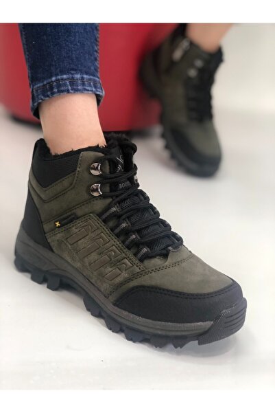 Scor Unisex Suya Soğuğa Dayanıklı Kışlık Trekking Bot X6