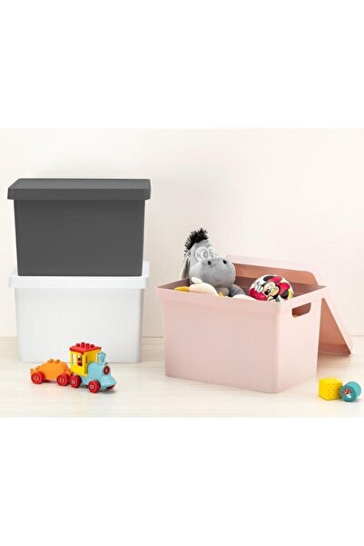 Nesto Home 3'lü 17 Lt. Kapaklı Ofis & Ev Kutusu