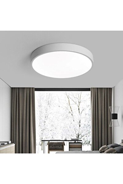 Vonalight Modern Led Sıva Üstü Plofonyer Q.40cm Beyaz 3000k