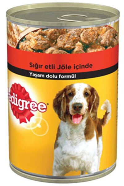 Pedigree Sığırlı Konserve Yaş Mama 400 G