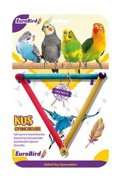 EuroGold Eurobird Bird Toy Triangle Swing (ky09)