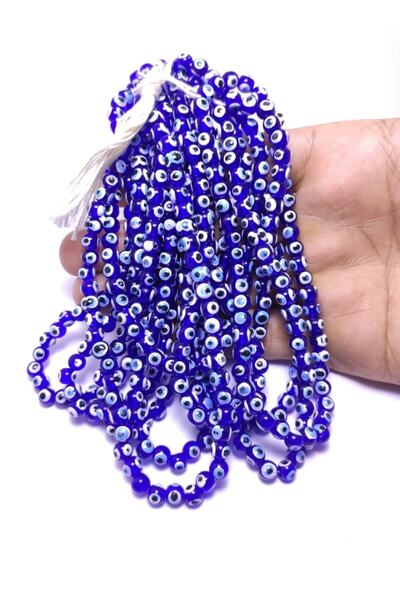 platin hediyelik 500 قطعة 57 جرام عدس صغير الحجم من البلاستيك خرزة عين الشر 6...