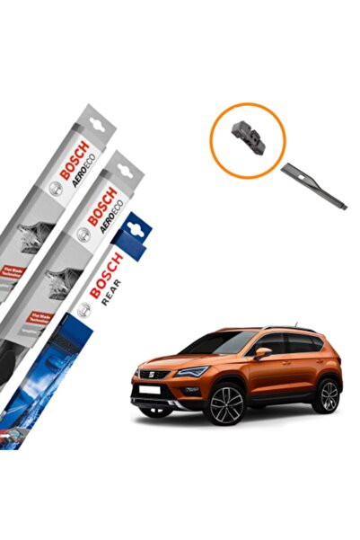 Bosch Seat Ateca Muz Silecek Takımı Ön Arka Aeroeco 2016-2020