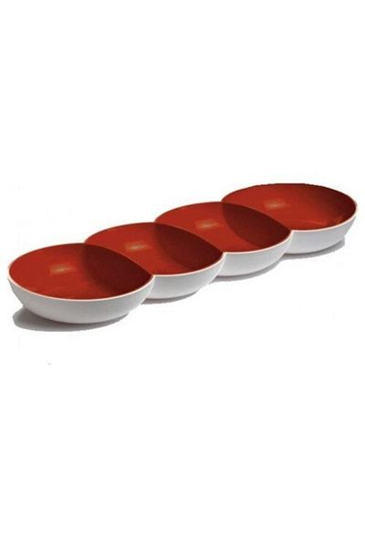Tupperware وعاء الوجبات الخفيفة الشفاف
