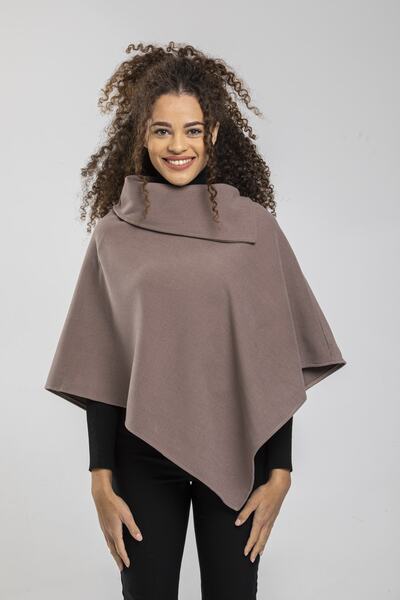 Pitti Kadın Yeni Vizon Panço 70257 P