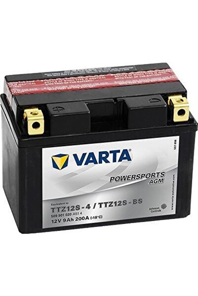 Varta Ttz12s-bs -12v 9ah Agm Motosiklet Akü 2 Yıl Garanti