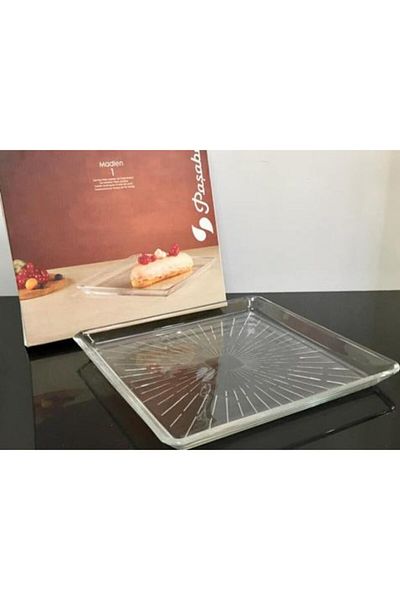 Paşabahçe 54683 Madlen Square Serving Plate 24x24 Cm P11915s4863