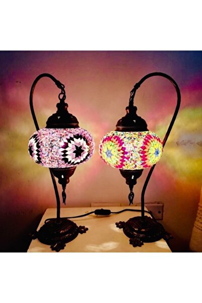 Yerli Mozaik Lamba Komidin Üstü