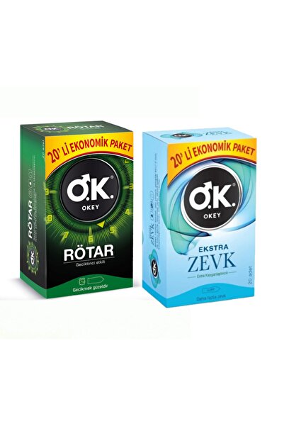 Okey Rötar 20'li Ve Ekstra Zevk 20'li
