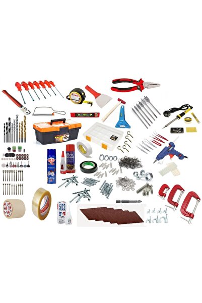 MANO 681 Parça / 209 Çeşit Profesyonel Hobi Aletleri Takım Çantası