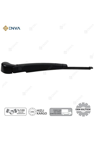 Enva Otomotiv Volkswagen Polo Arka Cam Silecek Kolu Ve Süpürgesi Seti 2011-2018