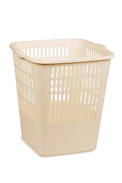 Bora Plastik Köşeli Çöp Sepeti Bej No:2 - 16 Lt - Bo039