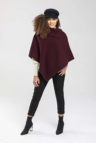 Pitti Women's Plum Poncho 70257-p