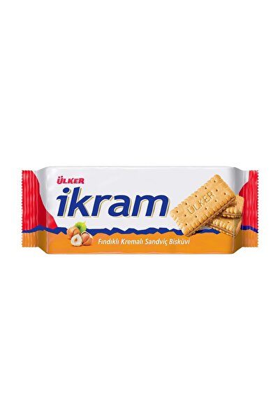 Ülker İKRAM PRAL. FIN. KREMALI BİSK.84 GR