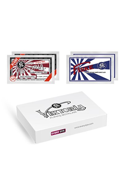 Viktoria Toz Kumaş Boyası Arkadaş Paket Vişne Çürüğü