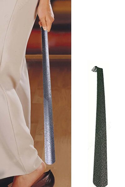 Binbirreyon Metal Ayakkabı Çekeceği Kerata 37cm Gri Dh073-2
