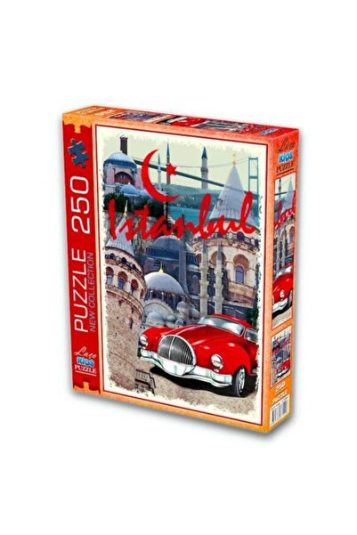 LAÇO KİDS Puzzle Istanbul Kolaj 250 Parça Puzzle New Collectıon