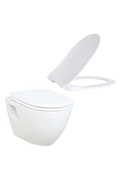 Creavit Crevit Tp325 Terra Asma Klozet + Duck Yavaş Kapanır Kapak