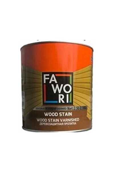 Filli Boya Fawori Wood Stain Dekoratif Ahşap Verniği 2,5 lt