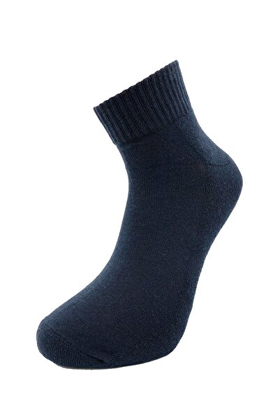Şerif Lacivert 12 Çift Taban Altı Havlu Pamuk Parfümlü Erkek Tenis Çorap
