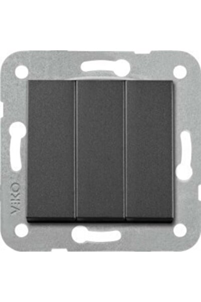 VİKO Novella Black Triple Key