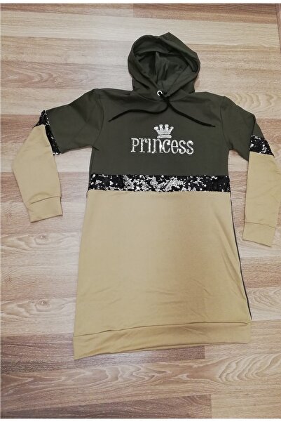 turkish dreams Women's Khaki Hooded Tunic