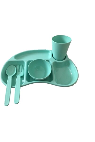 mira-life Yeşil Tabldot Tabak Seti