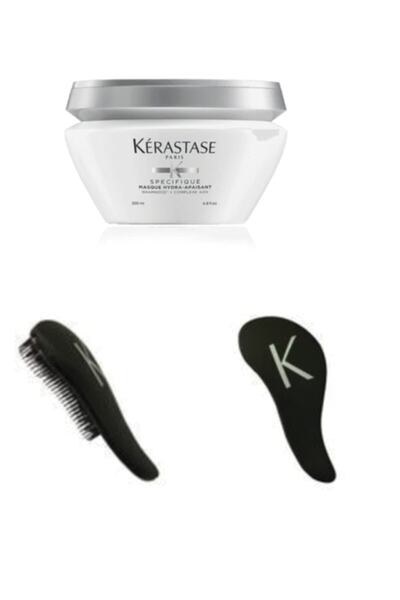 Kerastase Specifique Masque Hydra-apaisant Hair Care Mask 200ml + 1 Comb