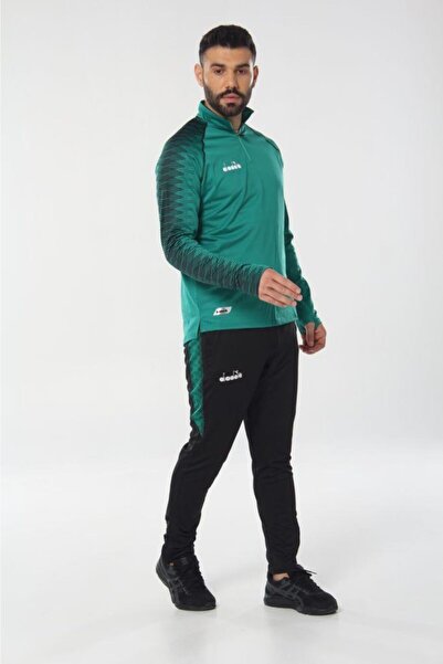 Diadora Unisex Πράσινη φόρμα προπόνησης ρυθμού