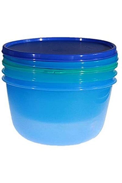 Tupperware طقم حلوى بلو ميراكل - 1 لتر، 1.5 لتر، 2 لتر