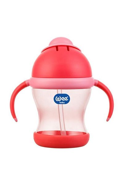 Wee Baby 170 Glass with Straw and Handle 200 ml