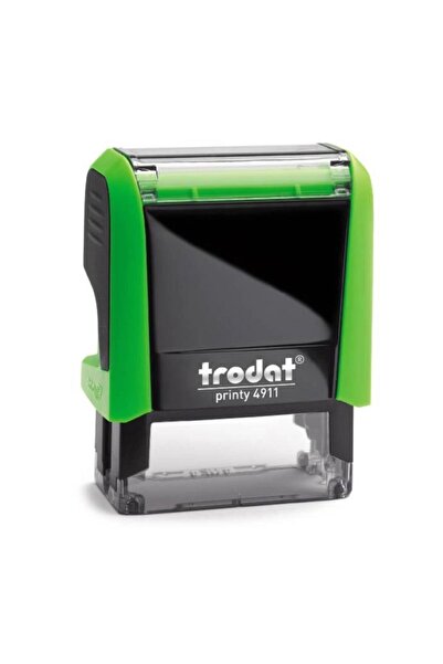 Trodat حقيبة كاكيت أخضر فارغة من اللباد الأسود 4911