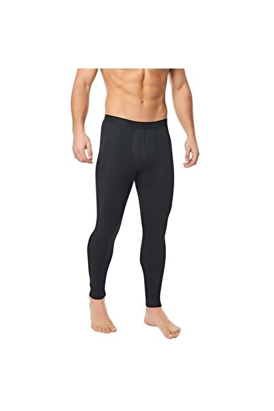 Momslab Men's Black Thermal Tights - Pack of 3