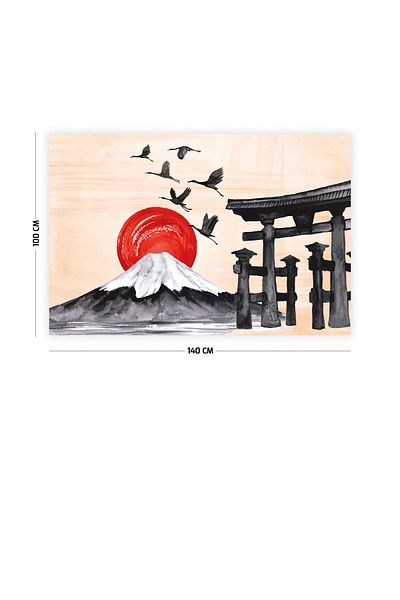 Vagonik Covor Husa Perete Tematică Orientul Îndepărtat 140 X 100 Cm
