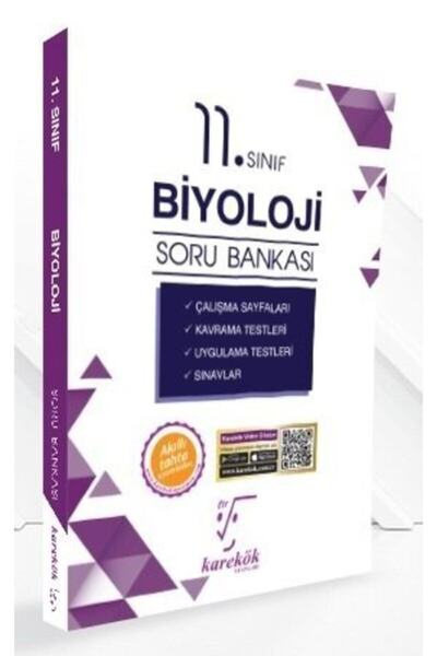 Karekök Yayınları 11. Sınıf Biyoloji Soru Bankası