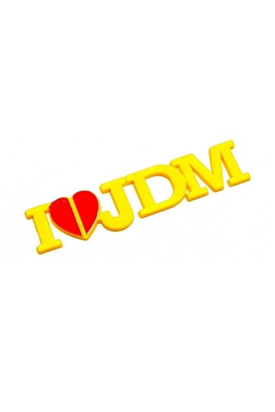 Carmind I Love Jdm أصفر بليكسي تزوير السيارات