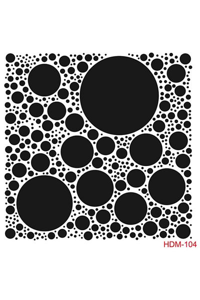 Cadence Hdm104 Home Decor Midi Stencil (25x25)
