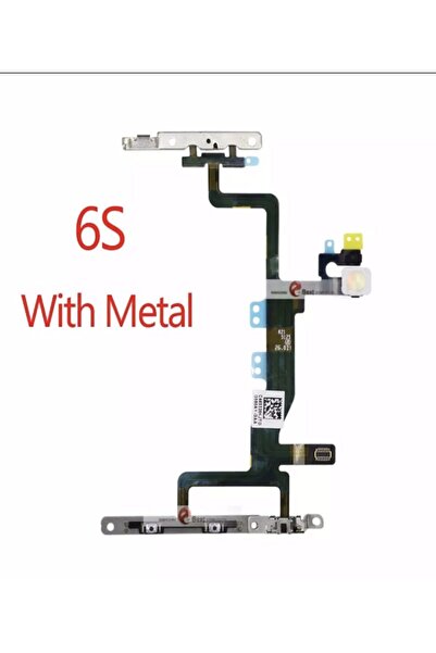 ucuzmi Iphone 6s Power Ve Ses Açma Kısma Üst Mikrofon Flex Tuşu Tam Kalite Iç...