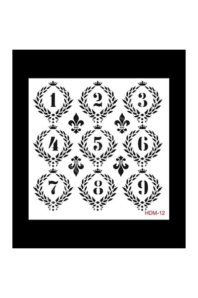 Cadence Hdm12 Home Decor Stencil