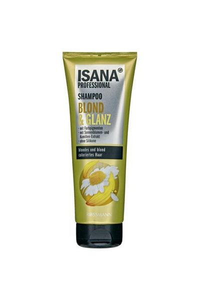 ISANA 250 Ml Professional Shampoo for Blonde Hair - Natural Blonde and Dyed