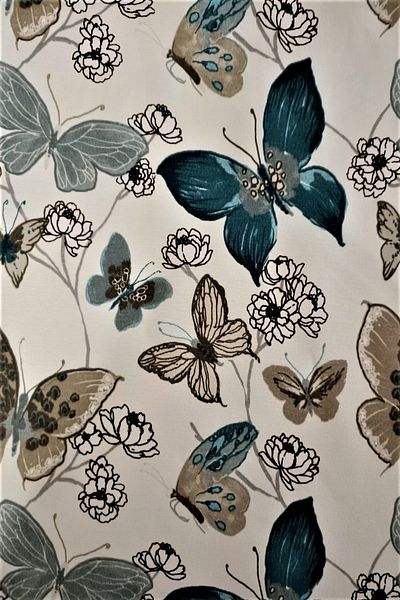 eno concept Butterfly Patterned White Tablecloth