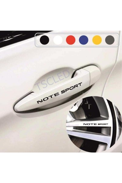 TSC Nissan Note Adhesive Door Handle and Wheel Sticker