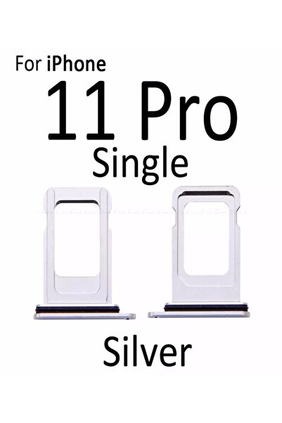 ucuzmi Iphone 11 Pro Sim Kart Tepsisi Sim Çekmecesi Silver Tam Kalite Iç Aksa...